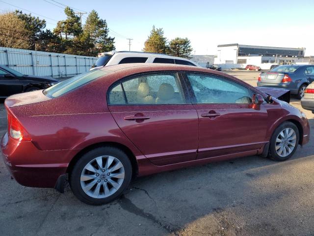 2HGFA1F97AH512808 - 2010 HONDA CIVIC EXL ბურგუნდია ფოტო 3