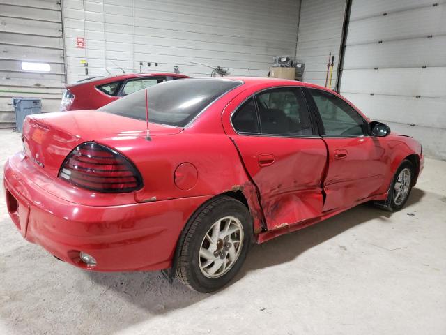 1G2NG52E63C162214 - 2003 PONTIAC GRAND AM SE2 RED photo 3