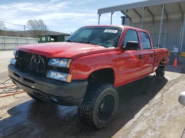 1GCGK13U73F246963 - 2003 CHEVROLET SILVERADO K1500 HEAVY DUTY RED photo 1