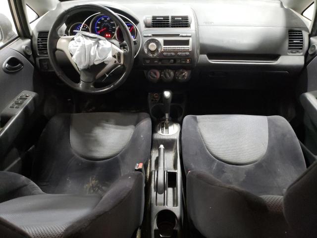 JHMGD38627S032023 - 2007 HONDA FIT S ვერცხლისფერი ფოტო 8