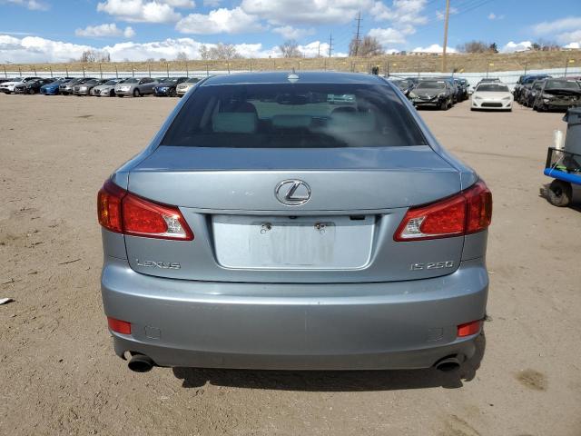 JTHBF5C25A5123829 - 2010 LEXUS IS 250 BLUE photo 6