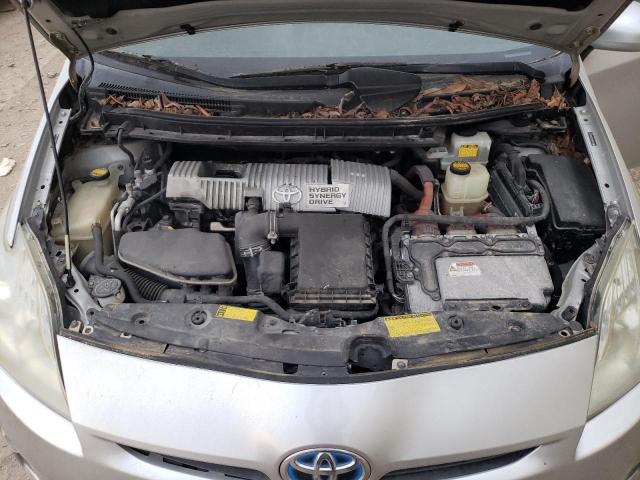 JTDKN3DU3A0097771 - 2010 TOYOTA PRIUS SILVER photo 11