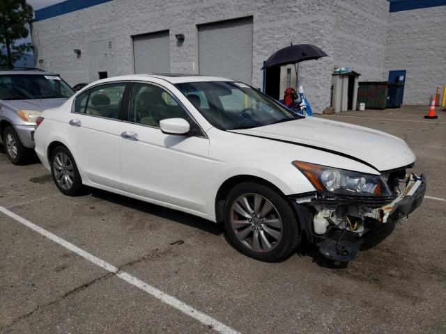 1HGCP3F84CA018783 - 2012 HONDA ACCORD EXL WHITE photo 4