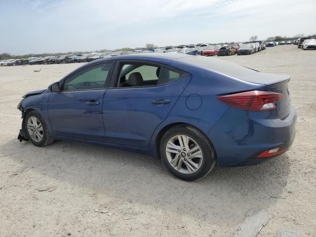 5NPD84LF4KH496377 - 2019 HYUNDAI ELANTRA SEL BLUE photo 2