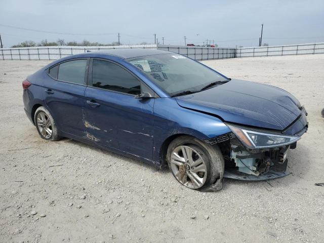 5NPD84LF4KH496377 - 2019 HYUNDAI ELANTRA SEL BLUE photo 4