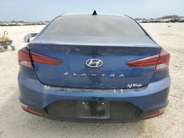 5NPD84LF4KH496377 - 2019 HYUNDAI ELANTRA SEL BLUE photo 6