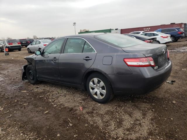 4T4BF3EK2BR135996 - 2011 TOYOTA CAMRY BASE GRAY photo 2