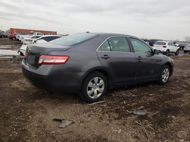 4T4BF3EK2BR135996 - 2011 TOYOTA CAMRY BASE GRAY photo 3