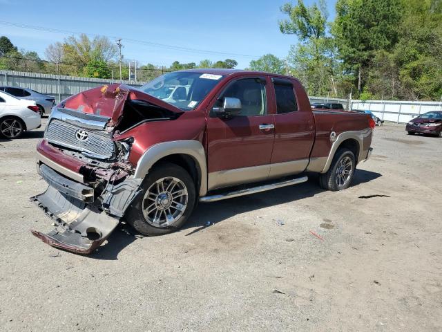 5TFRV58129X070901 - 2009 TOYOTA TUNDRA DOUBLE CAB LIMITED RED photo 1