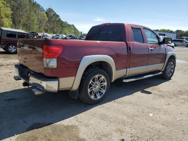 5TFRV58129X070901 - 2009 TOYOTA TUNDRA DOUBLE CAB LIMITED RED photo 3