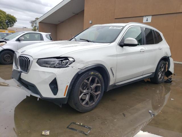 5UX53DP04P9P52444 - 2023 BMW X3 XDRIVE30I WHITE photo 1