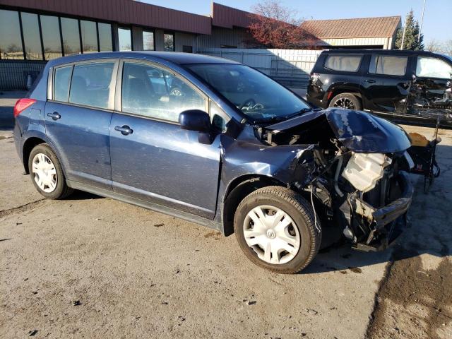 3N1BC1CP4CK809015 - 2012 NISSAN VERSA S BLUE photo 4