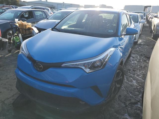 JTNKHMBX7K1019088 - 2019 TOYOTA C-HR XLE BLUE photo 1