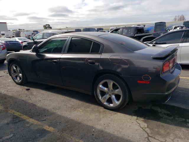 2C3CDXBG4EH328520 - 2014 DODGE CHARGER SE GRAY photo 2