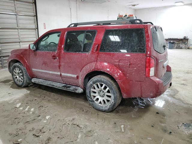 5N1AR1NB2CC621877 - 2012 NISSAN PATHFINDER S RED photo 2