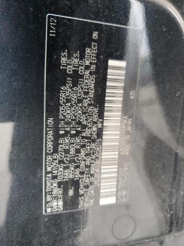 JTLZE4FE8CJ028215 - 2012 TOYOTA SCION XB 黑色 照片 12