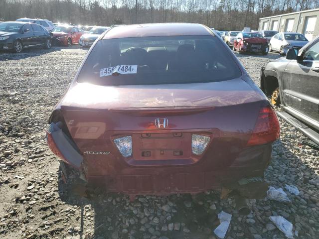 1HGCM56346A008431 - 2006 HONDA ACCORD SE RED photo 6