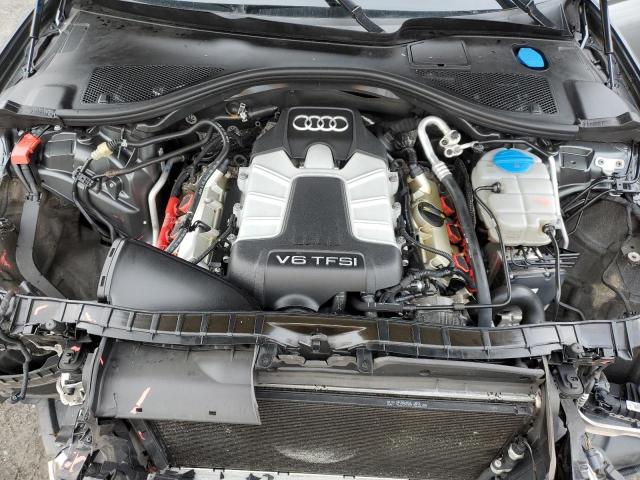 WAUHGAFC4EN029188 - 2014 AUDI A6 PRESTIGE GRAY photo 11