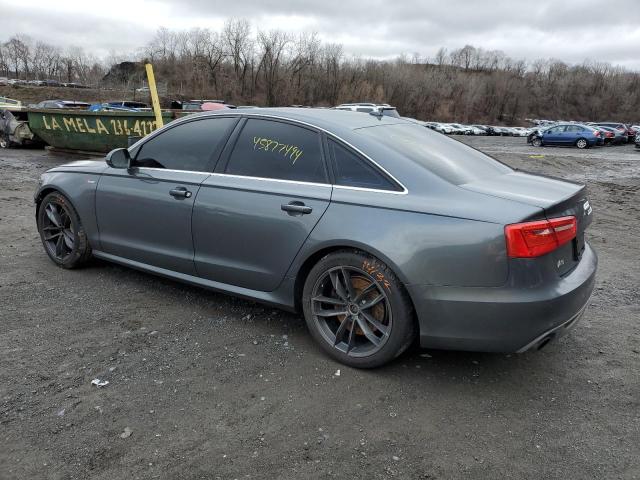 WAUHGAFC4EN029188 - 2014 AUDI A6 PRESTIGE GRAY photo 2