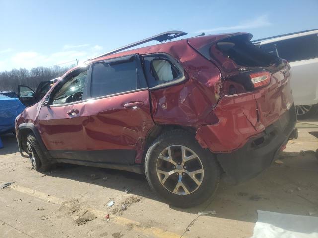 1C4PJMBSXFW689083 - 2015 JEEP CHEROKEE TRAILHAWK BURGUNDY photo 2