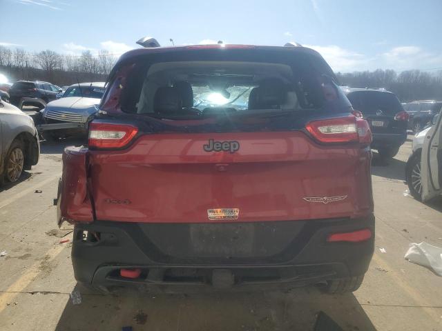 1C4PJMBSXFW689083 - 2015 JEEP CHEROKEE TRAILHAWK BURGUNDY photo 6