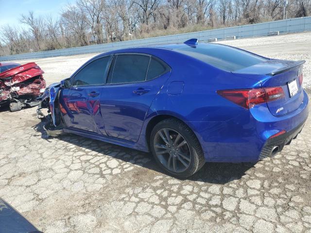 19UUB2F61JA010780 - 2018 ACURA TLX TECH+A BLUE photo 2