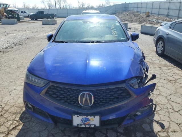 19UUB2F61JA010780 - 2018 ACURA TLX TECH+A BLUE photo 5