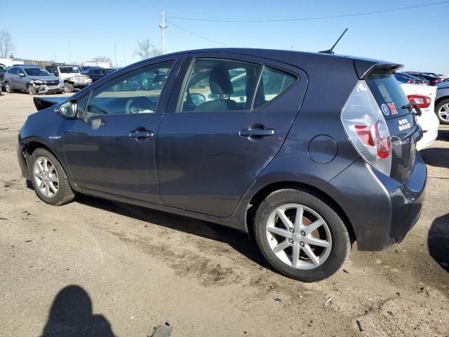 JTDKDTB34D1528517 - 2013 TOYOTA PRIUS C CHARCOAL photo 2