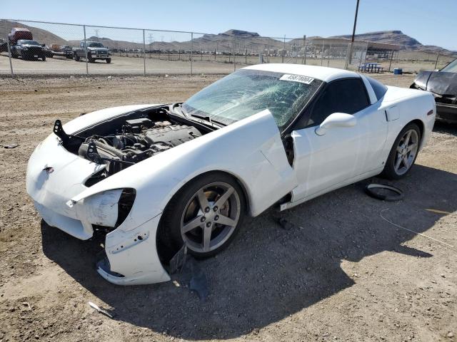 1G1YY26U575124580 - 2007 CHEVROLET CORVETTE WHITE photo 1