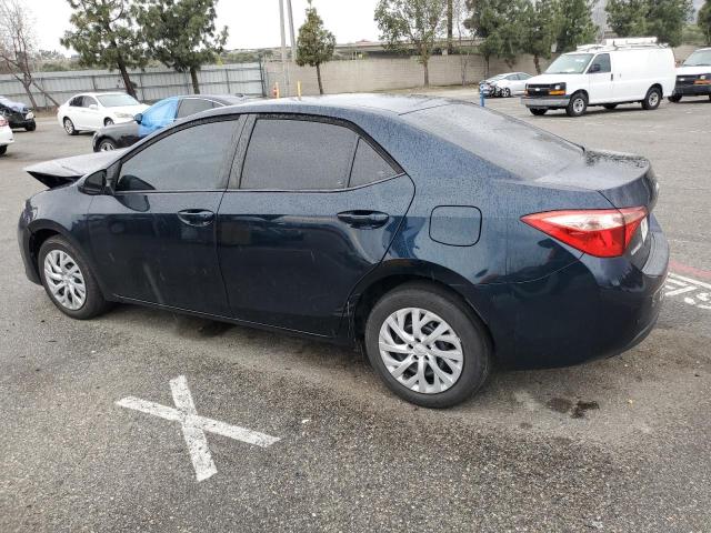 5YFBURHEXKP932376 - 2019 TOYOTA COROLLA L BLUE photo 2