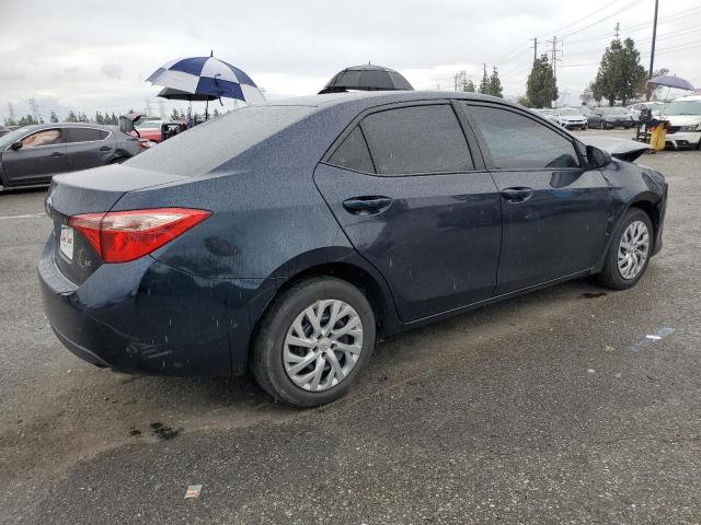 5YFBURHEXKP932376 - 2019 TOYOTA COROLLA L BLUE photo 3