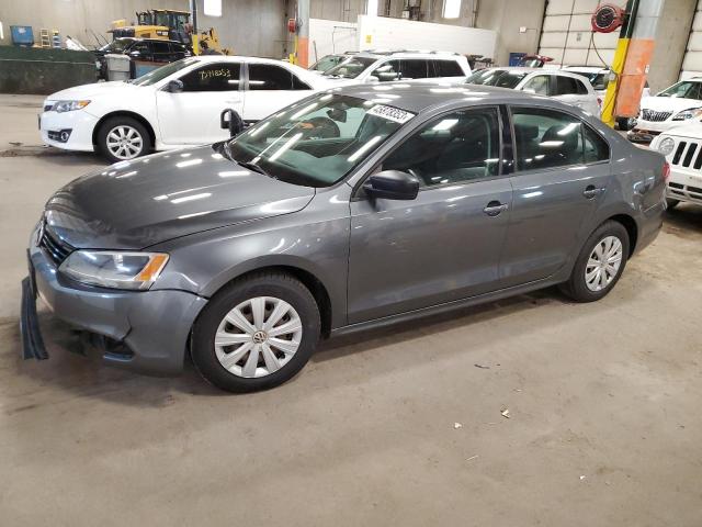 3VW2K7AJ4BM367497 - 2011 VOLKSWAGEN JETTA BASE Մոխրագույն լուսանկար 1