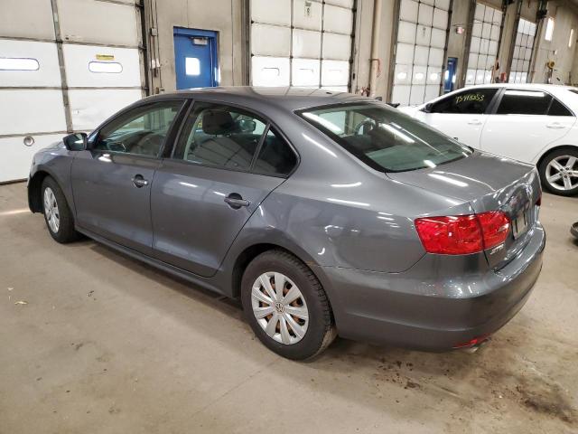 3VW2K7AJ4BM367497 - 2011 VOLKSWAGEN JETTA BASE Մոխրագույն լուսանկար 2