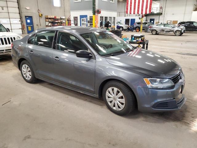 3VW2K7AJ4BM367497 - 2011 VOLKSWAGEN JETTA BASE Մոխրագույն լուսանկար 4