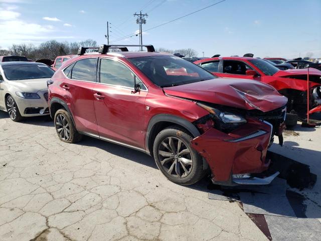 JTJYARBZ3G2034767 - 2016 LEXUS NX 200T BASE RED photo 4