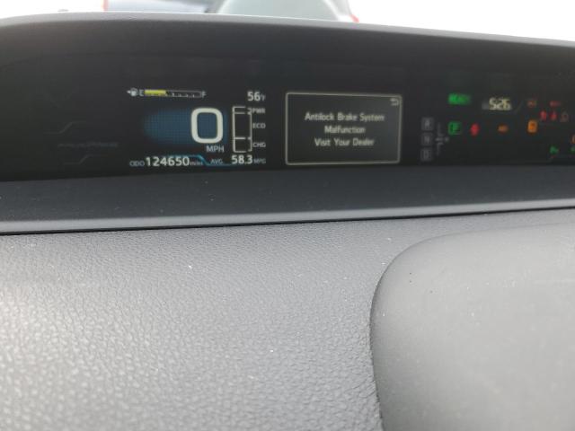 JTDKARFP1H3039527 - 2017 TOYOTA PRIUS PRIM ვერცხლისფერი ფოტო 9