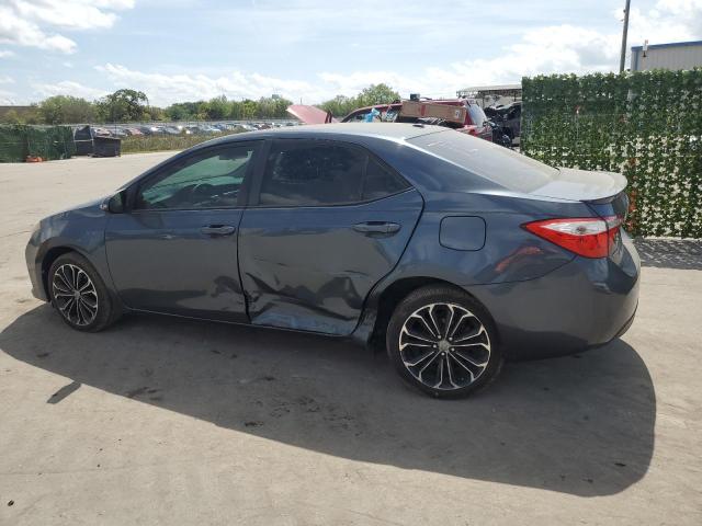 2T1BURHE9GC569334 - 2016 TOYOTA COROLLA L GRAY photo 2