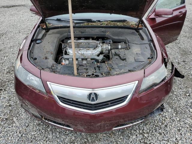 19UUA9F52DA000508 - 2013 ACURA TL TECH BURGUNDY photo 11