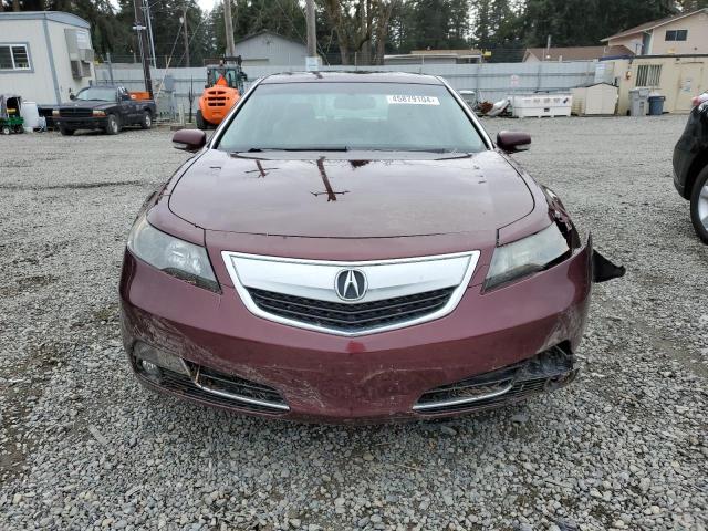 19UUA9F52DA000508 - 2013 ACURA TL TECH BURGUNDY photo 5