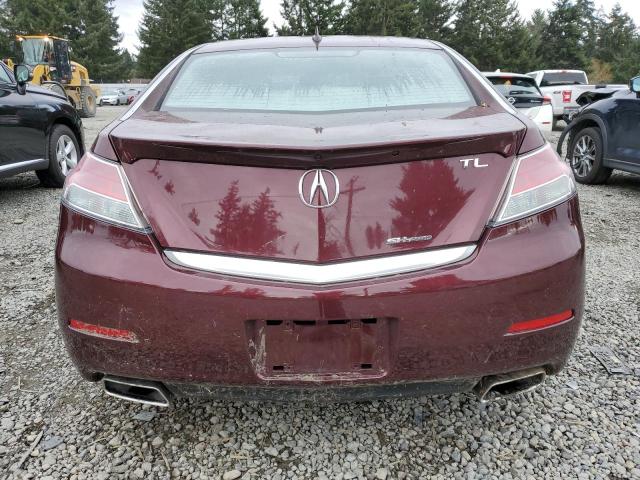 19UUA9F52DA000508 - 2013 ACURA TL TECH BURGUNDY photo 6