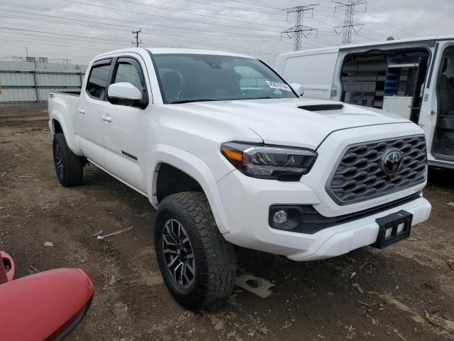 3TMBZ5DN1MM028796 - 2021 TOYOTA TACOMA DOUBLE CAB WHITE photo 4