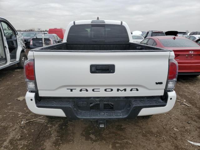 3TMBZ5DN1MM028796 - 2021 TOYOTA TACOMA DOUBLE CAB WHITE photo 6