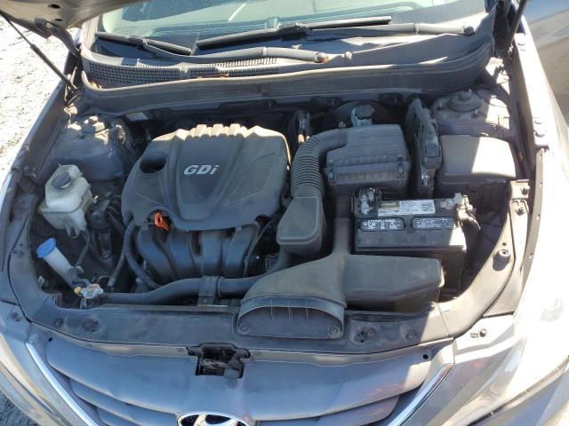 5NPEB4AC7DH700915 - 2013 HYUNDAI SONATA GLS GRAY photo 11