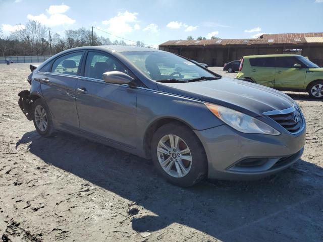 5NPEB4AC7DH700915 - 2013 HYUNDAI SONATA GLS GRAY photo 4