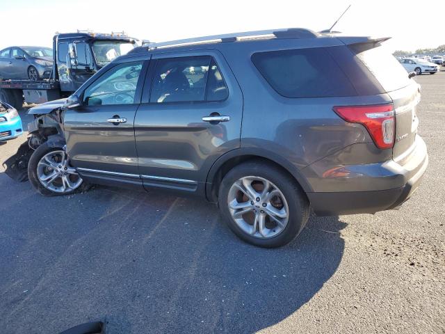 1FM5K7F88FGB82337 - 2015 FORD EXPLORER LIMITED GRAY photo 2