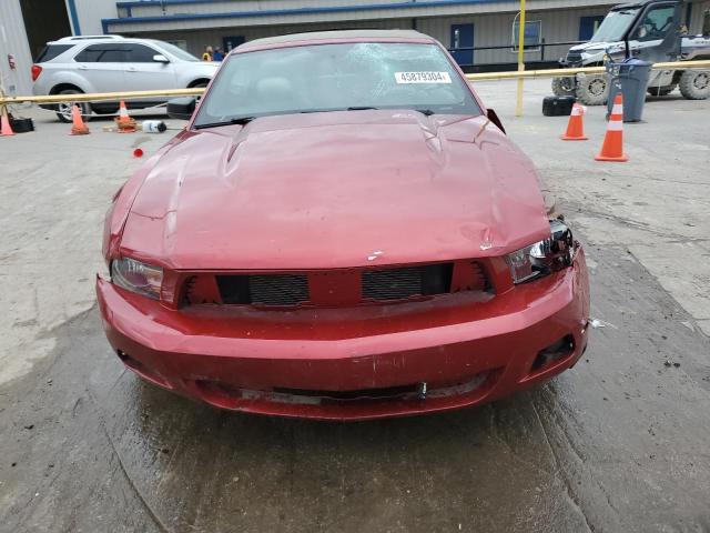 1ZVBP8EM7B5144713 - 2011 FORD MUSTANG RED photo 5