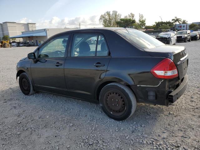 3N1BC1AP7BL394252 - 2011 NISSAN VERSA S BLACK photo 2