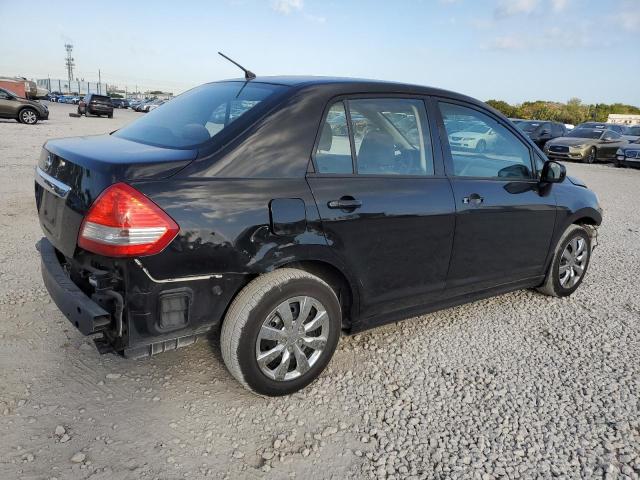 3N1BC1AP7BL394252 - 2011 NISSAN VERSA S BLACK photo 3