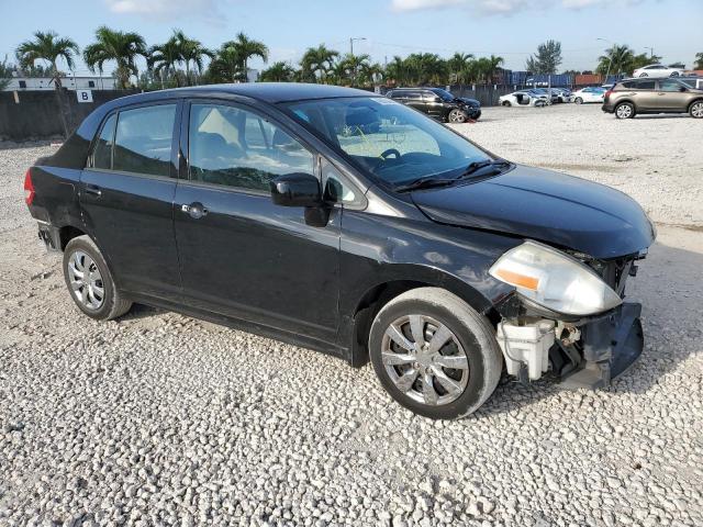 3N1BC1AP7BL394252 - 2011 NISSAN VERSA S BLACK photo 4