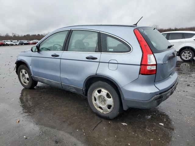 5J6RE38378L002180 - 2008 HONDA CR-V LX BLUE photo 2